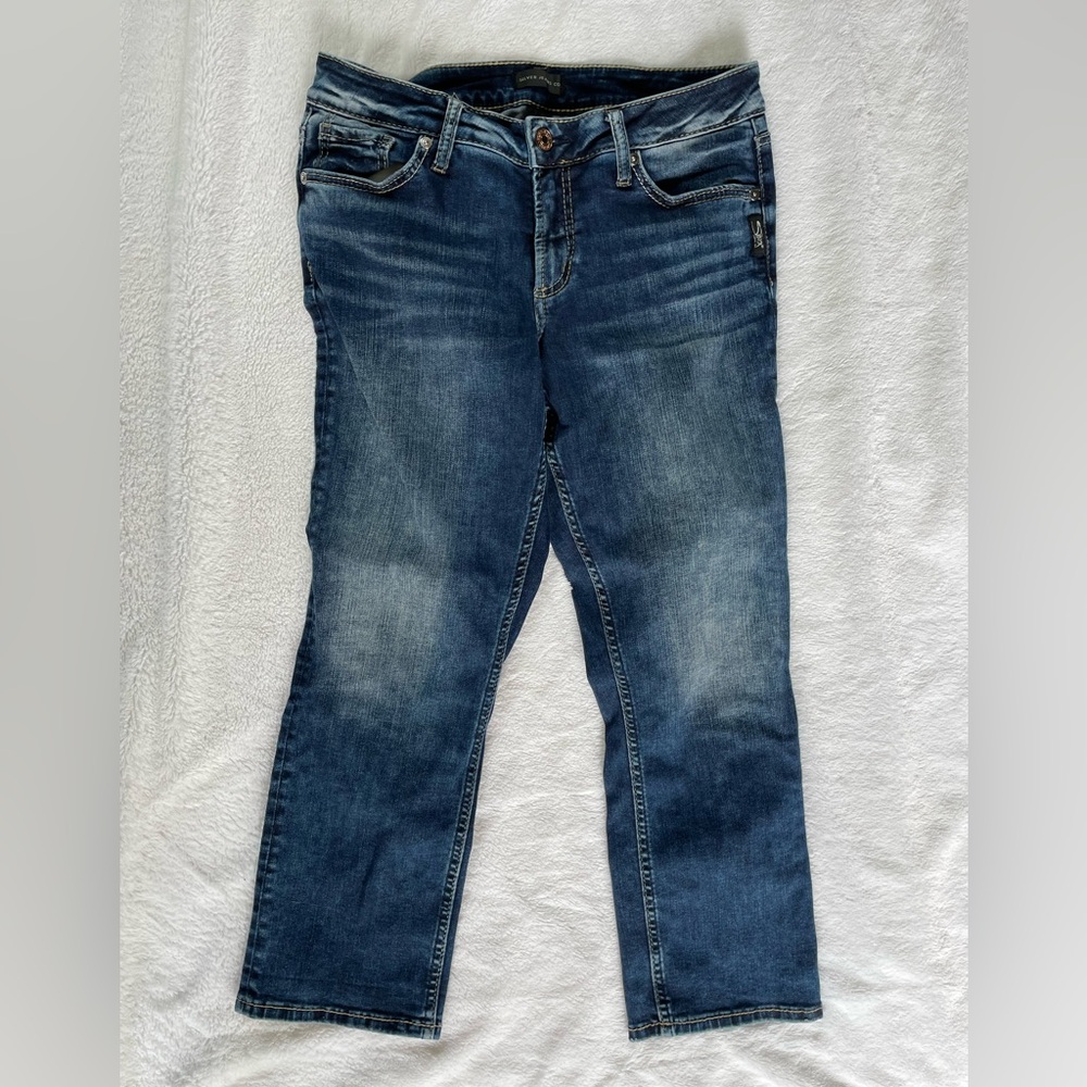 Silver suki capri jeans size 31